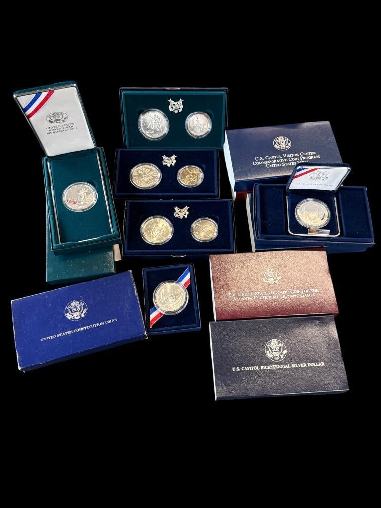 U.S. Commemorative Silver Coins and more (1 of 8)