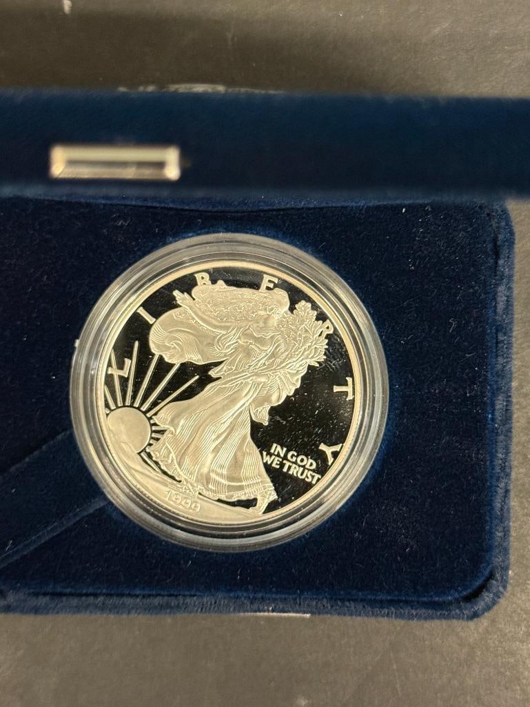 6 Proof U.S. Silver Eagles - 6