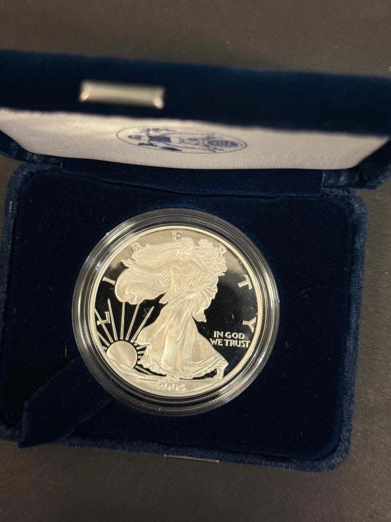 6 Proof U.S. Silver Eagles - 2