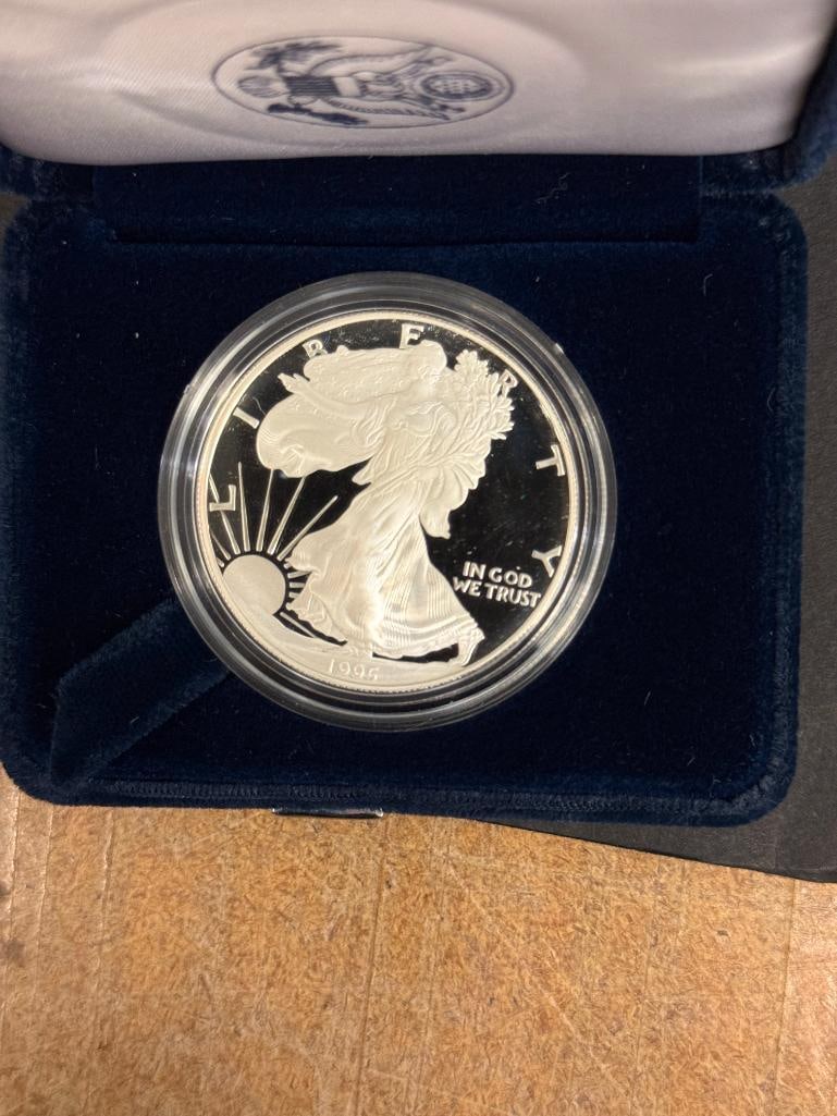 6 U.S. Silver Eagles - 5