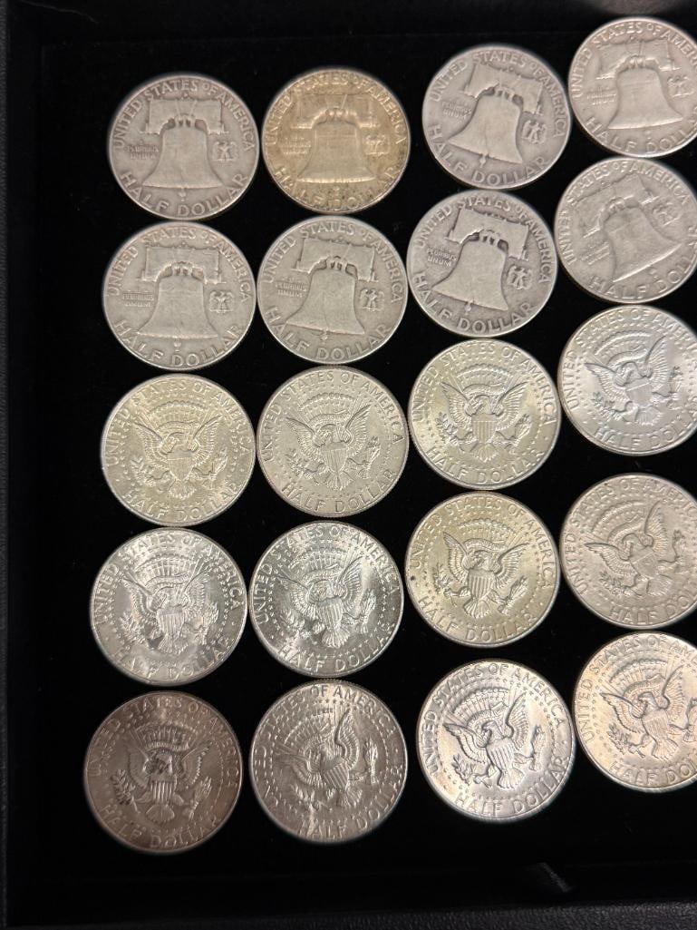 29 U.S. Silver Half Dollars - 5