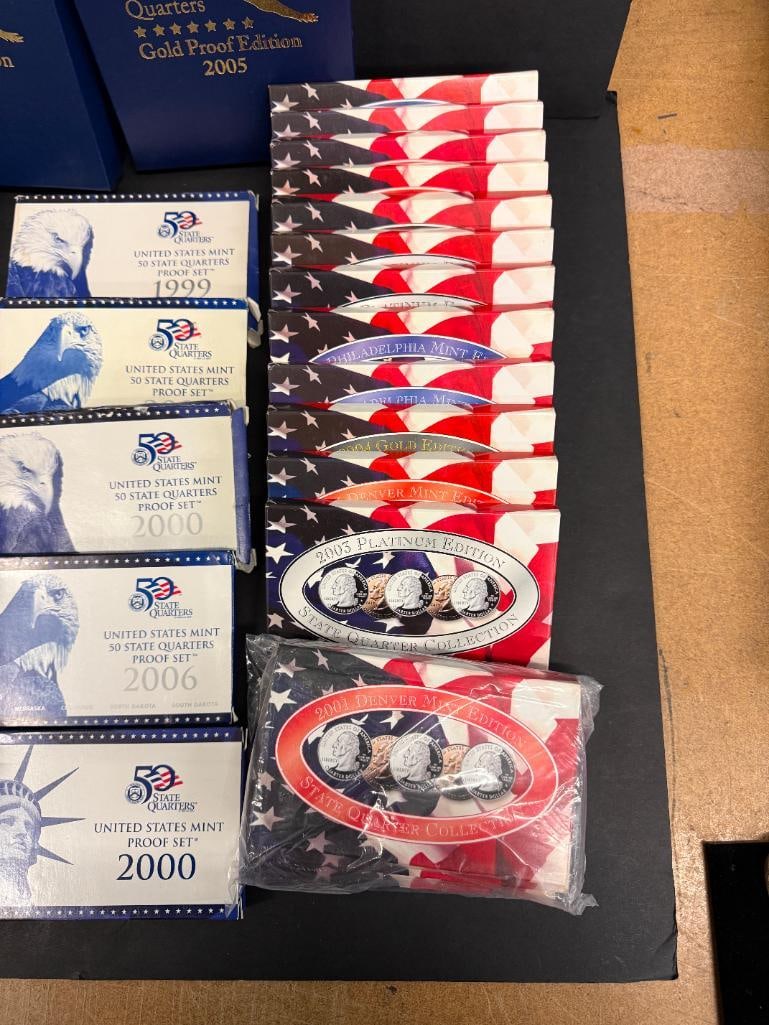 U.S. Mint Proof Sets, State Quarter Sets etc. - 6