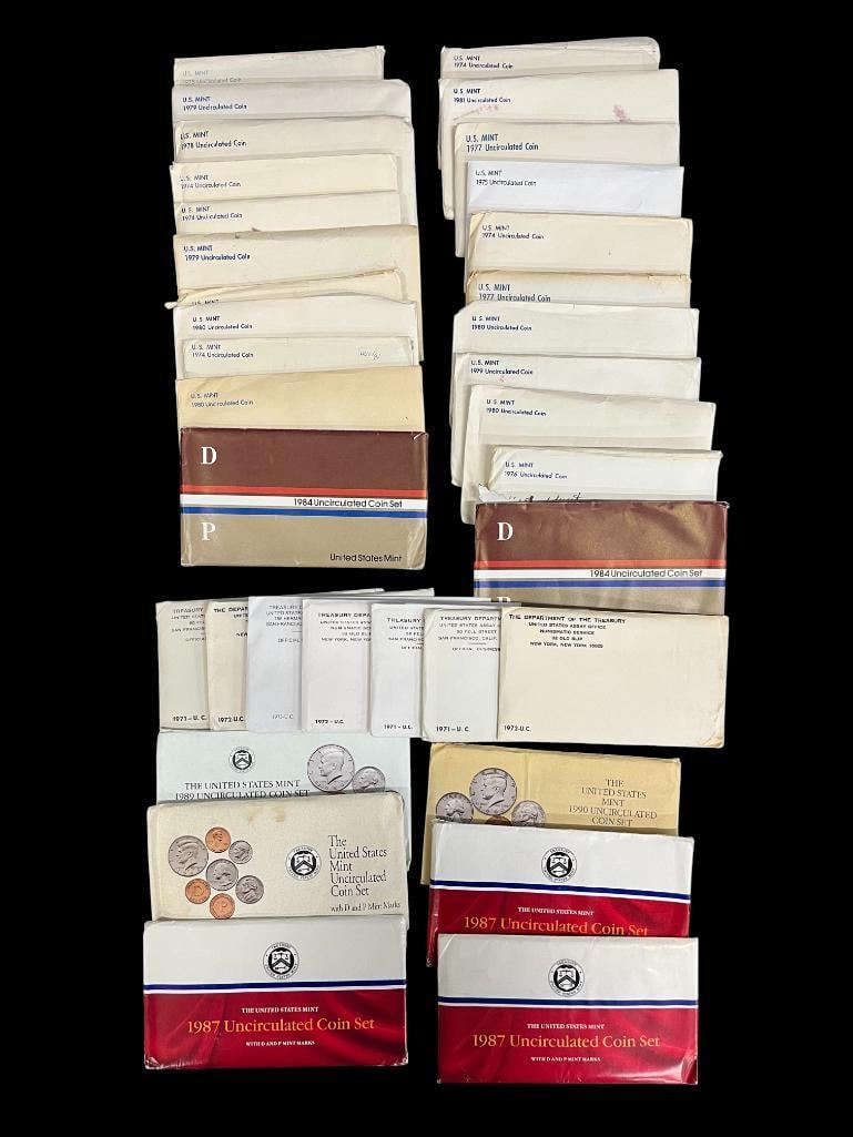 U.S. Mint Uncirculated Sets (1 of 4)