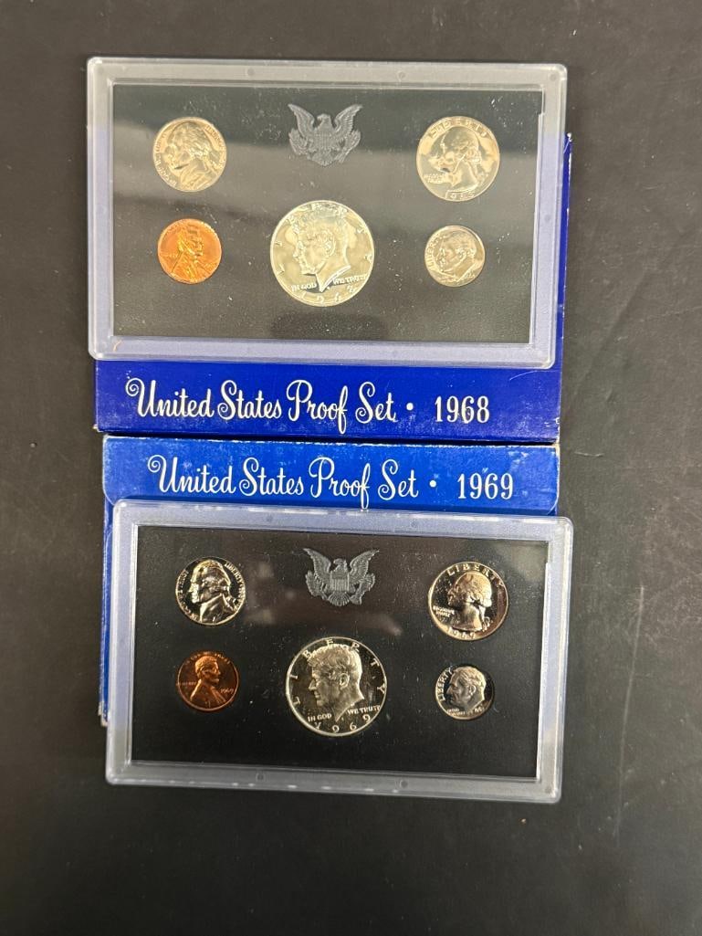 U.S. Mint Sets from 1965-1969 - 3