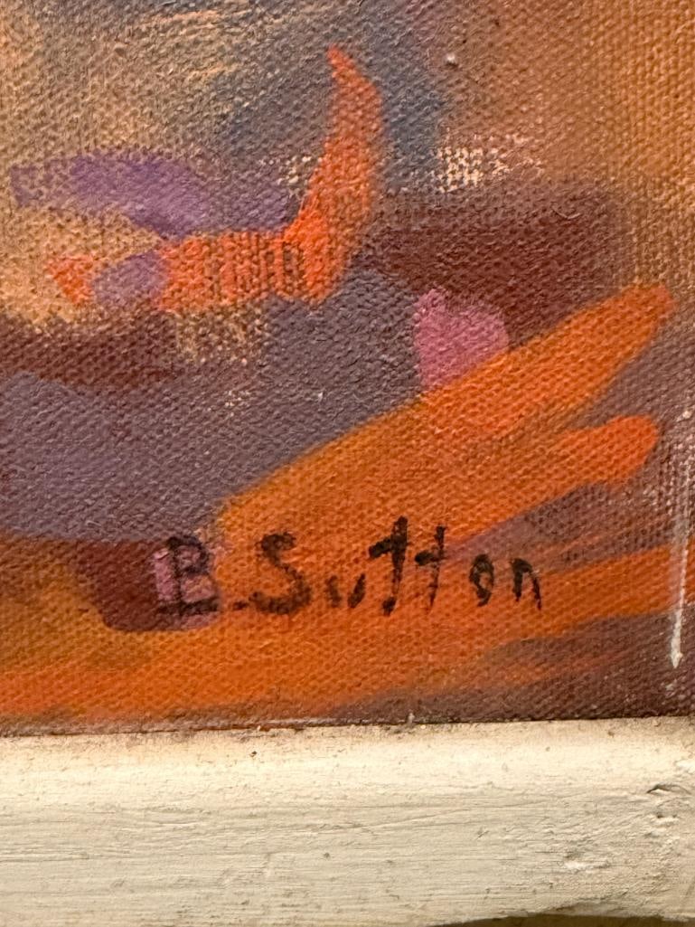 Bernice Perry Sutton signed abstract - 3