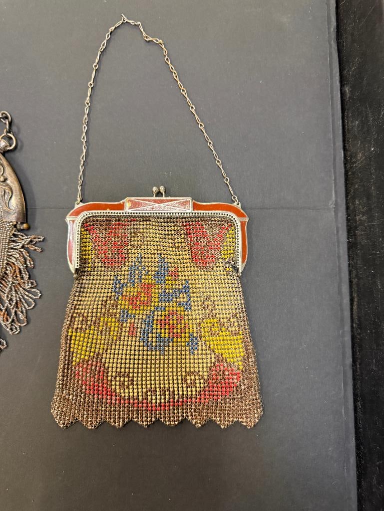 Mesh and Beaded Purses - 5