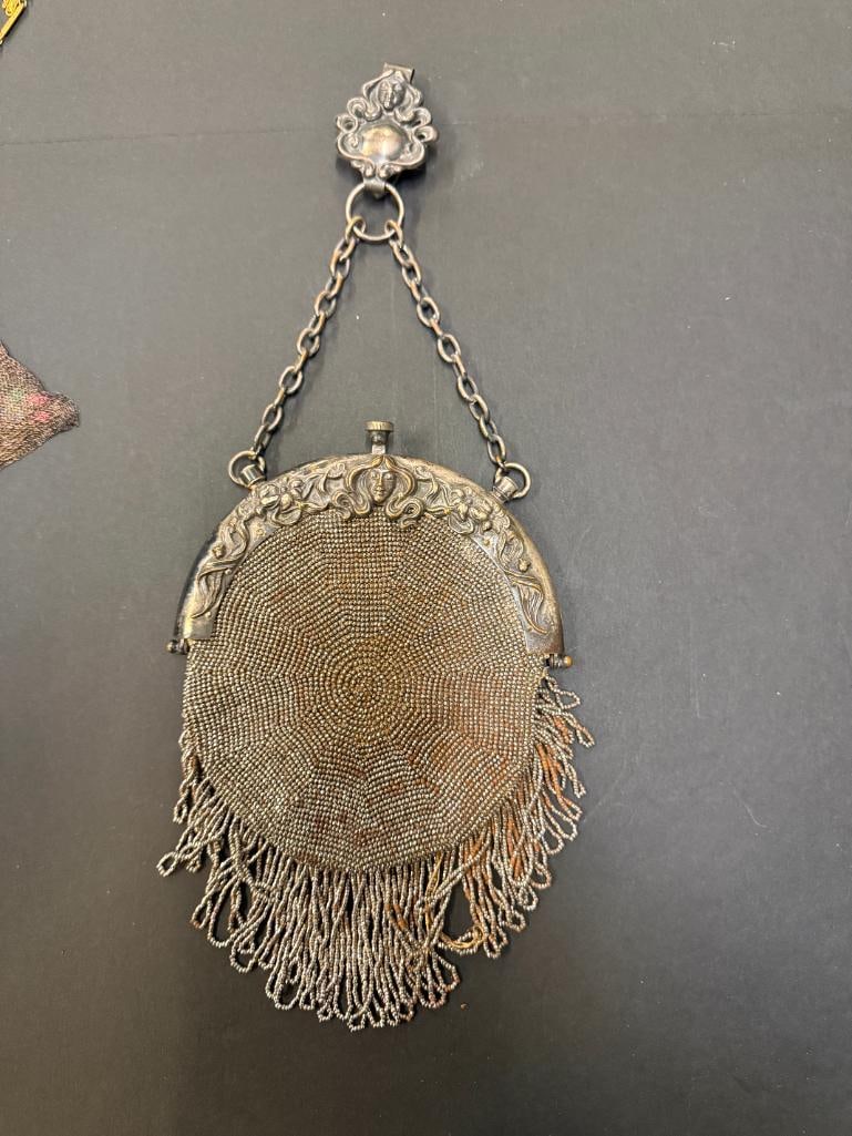 Mesh and Beaded Purses - 6