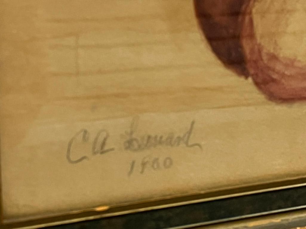 2 signed watercolors - 5