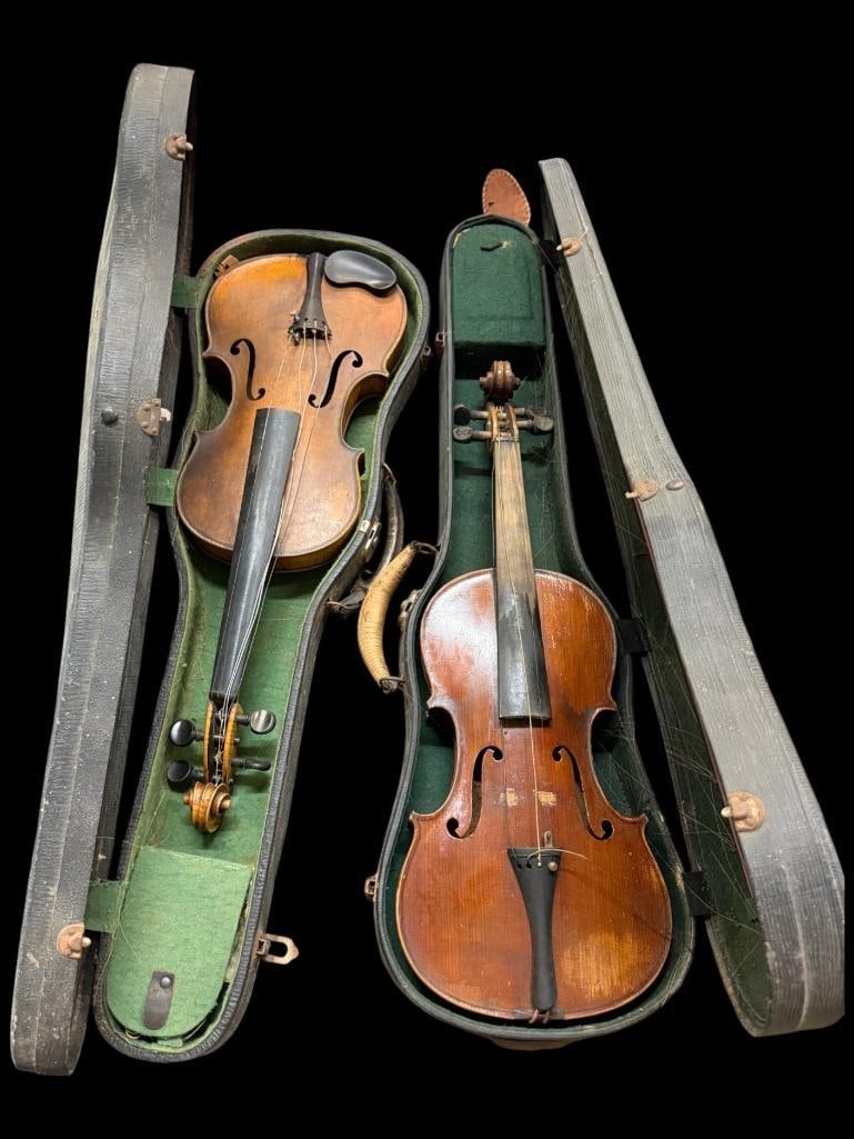 2 Violins with Cases (1 of 8)