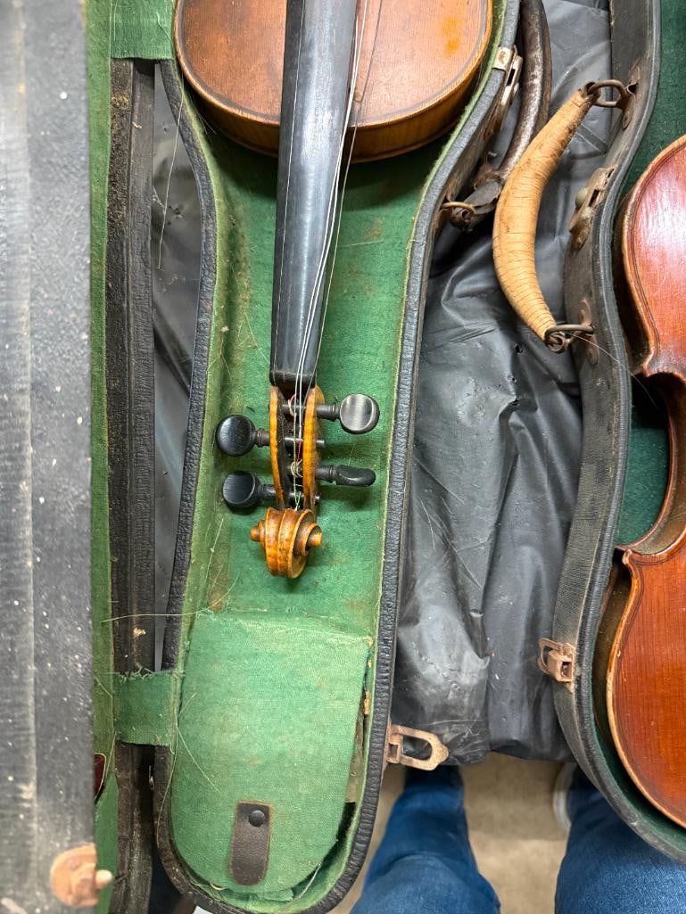 2 Violins with Cases - 5
