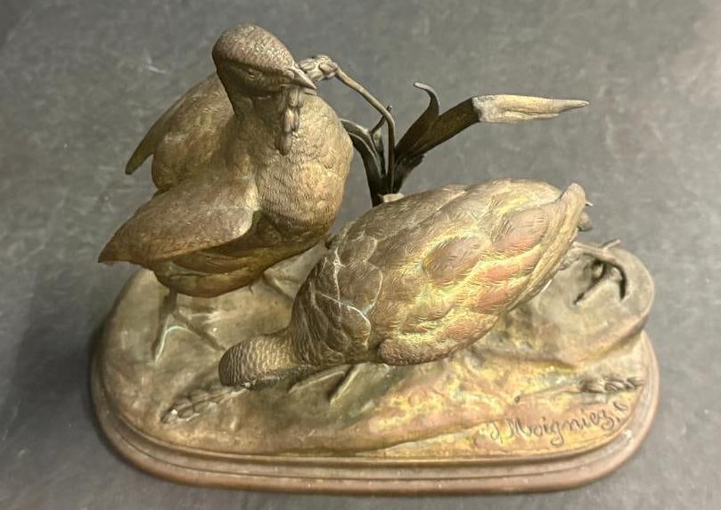 J. Moigniez signed bronze - 2