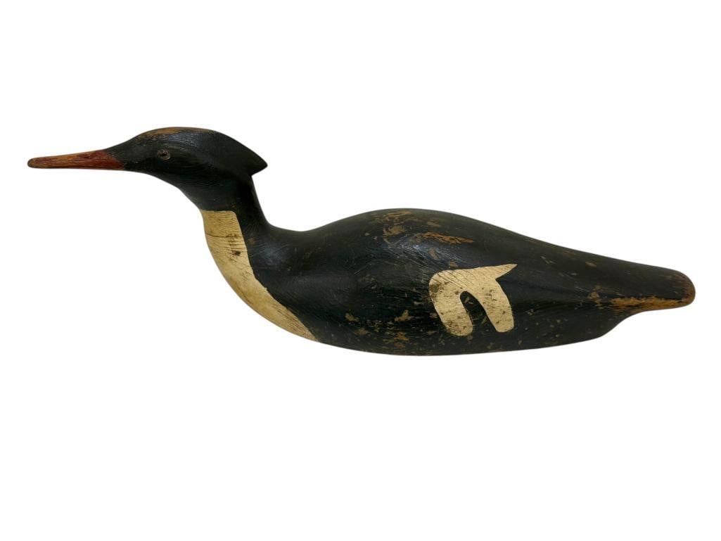 Andre Broussard Merganser duck decoy (1 of 4)