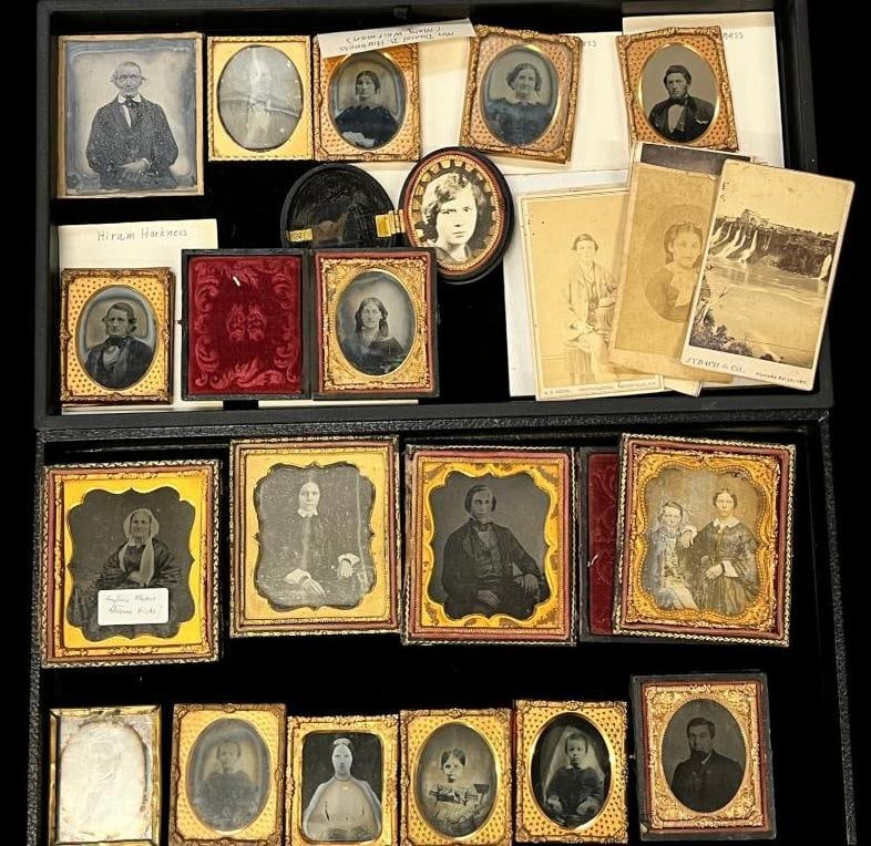 Collection of early images: Collection of early images. Approx. 26 pieces.