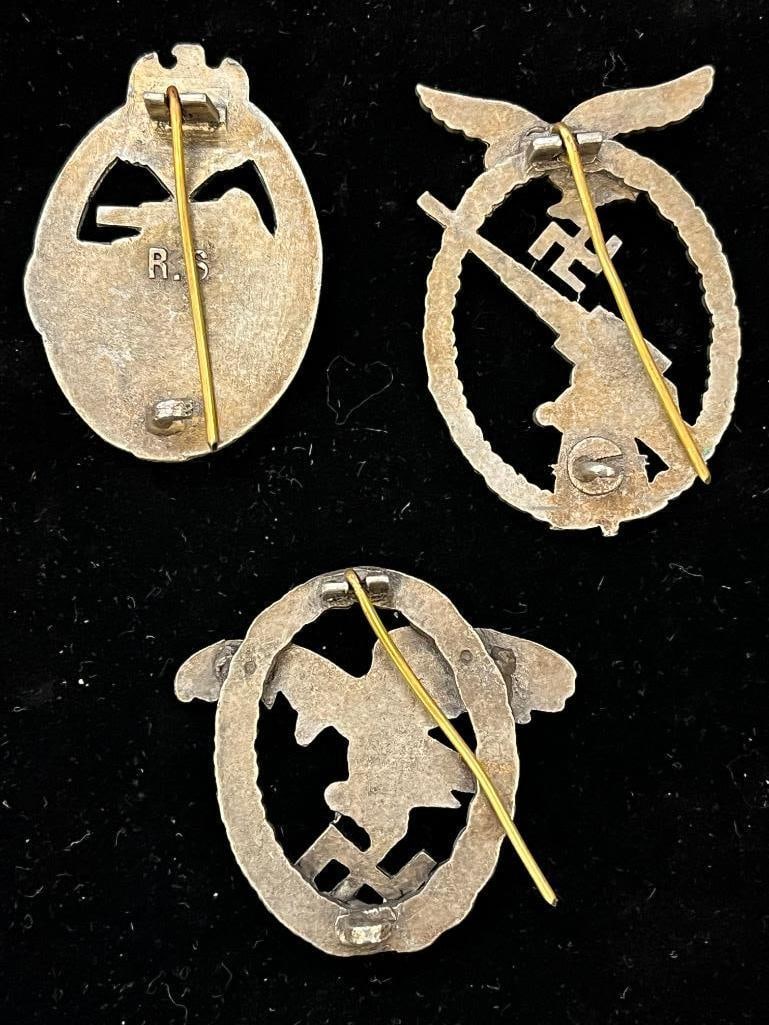 3 German Third Reich badges - 2