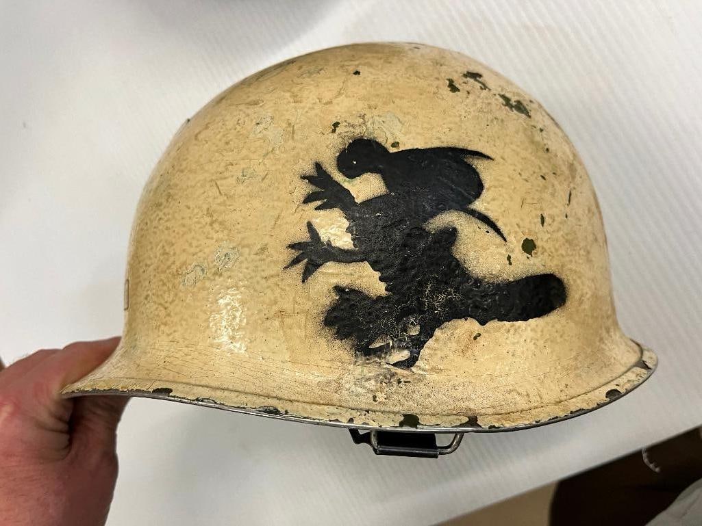 4 U.S. Steel Helmets - 3