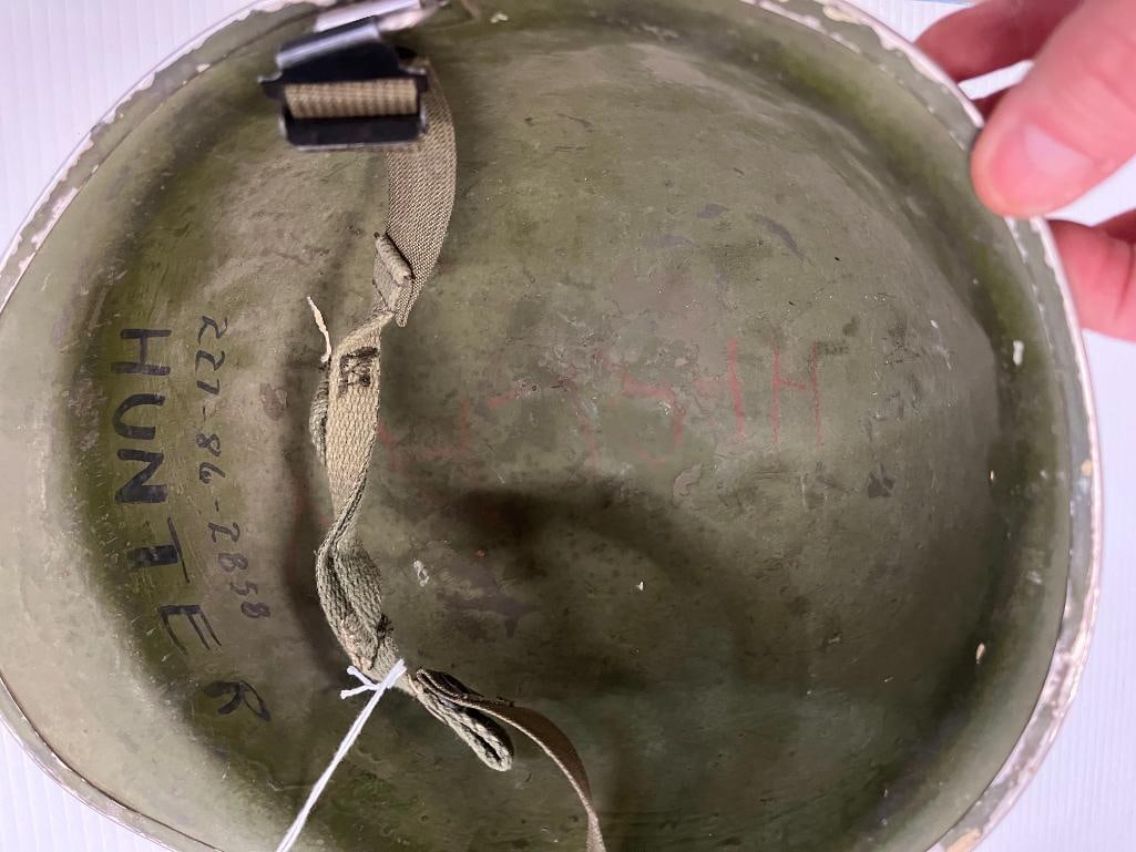 4 U.S. Steel Helmets - 5