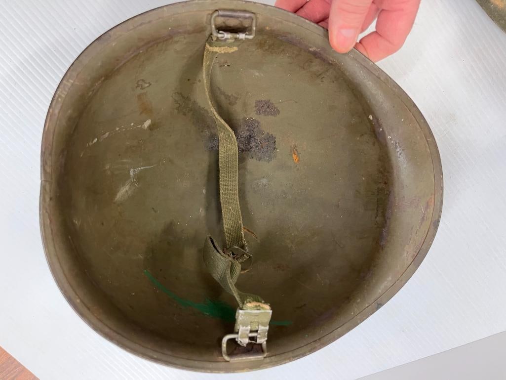 4 U.S. Steel Helmets - 9