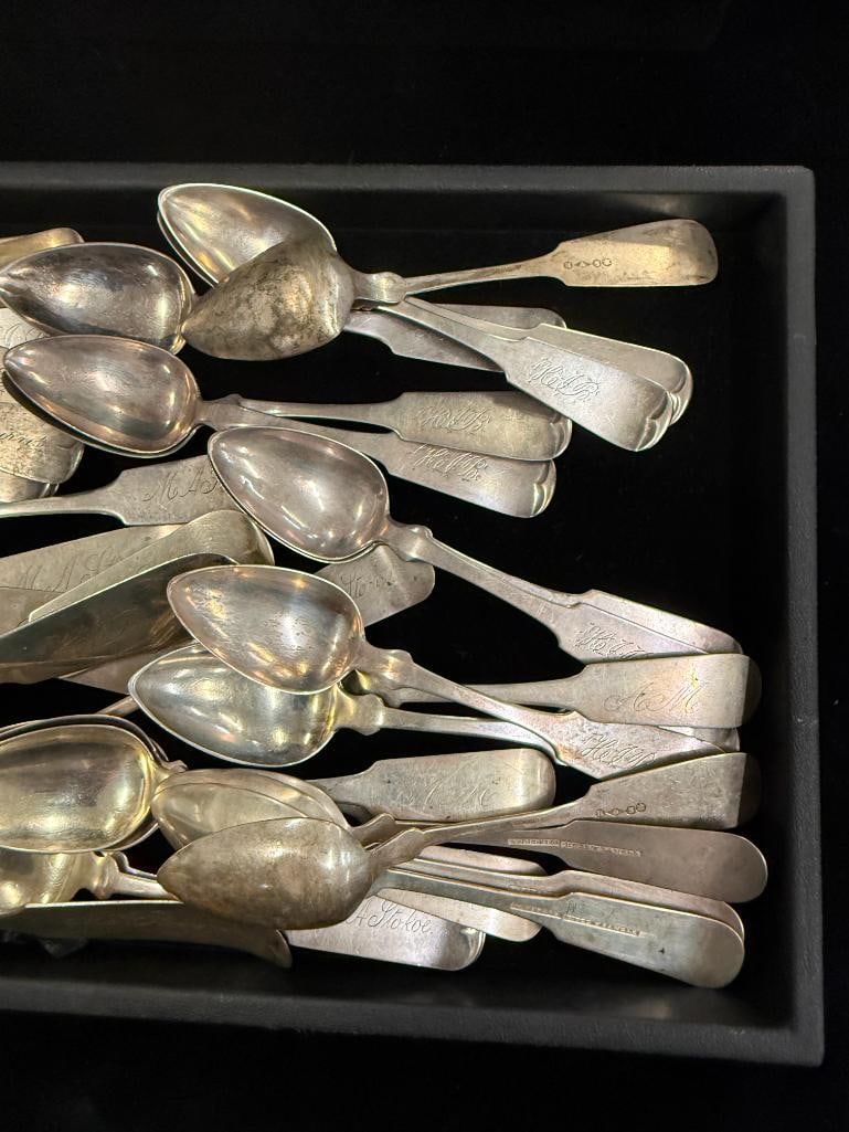 Coin Silver Spoons - 2