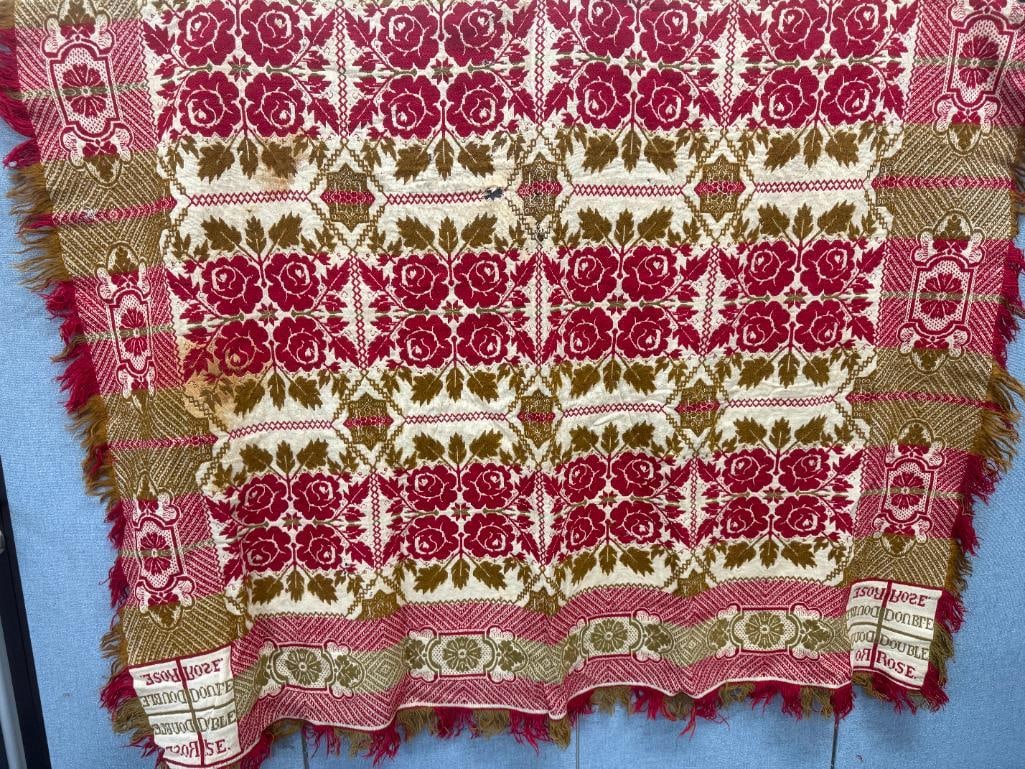 2 Coverlets Double Rose - 11