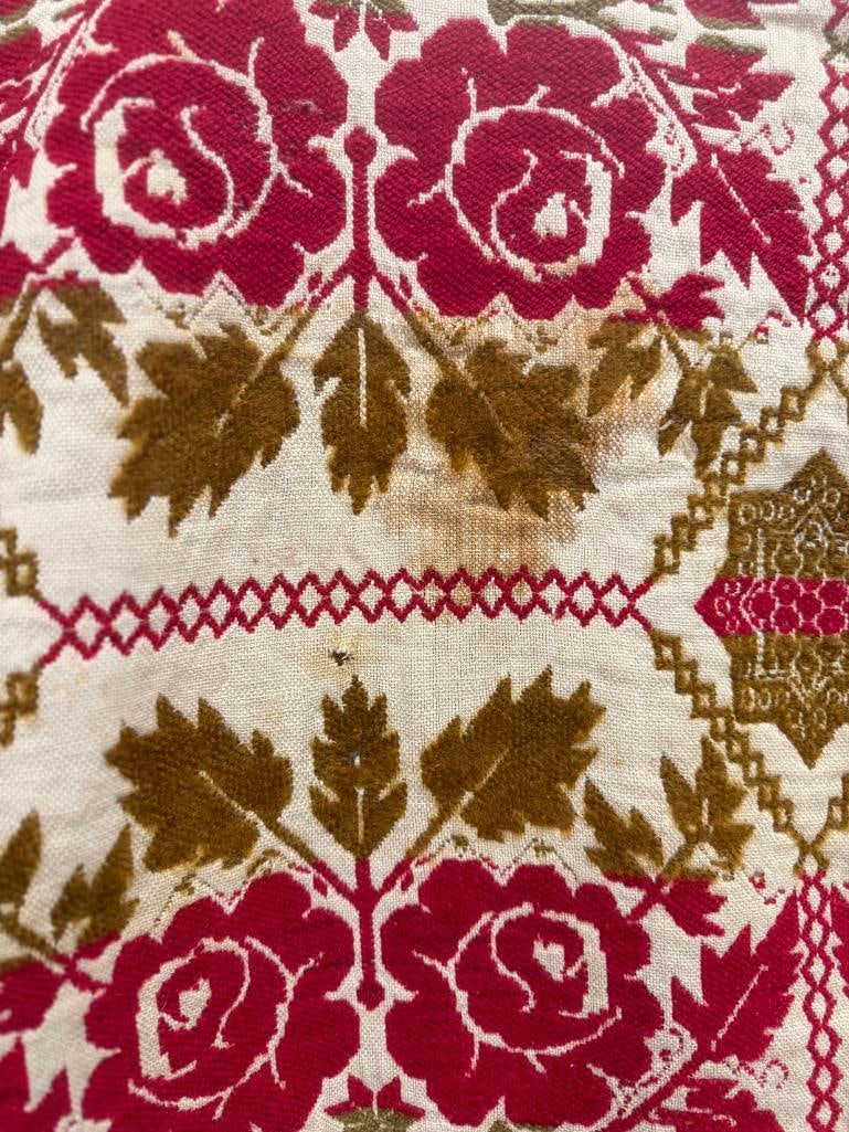 2 Coverlets Double Rose - 12