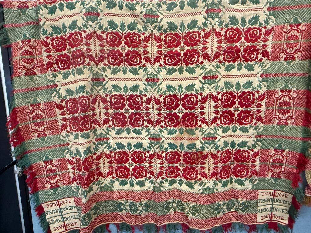 2 Coverlets Double Rose - 2