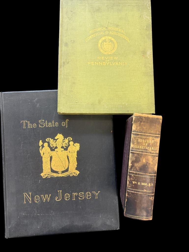 Historical Pennsylvania Books and New Jersey (1 of 7)