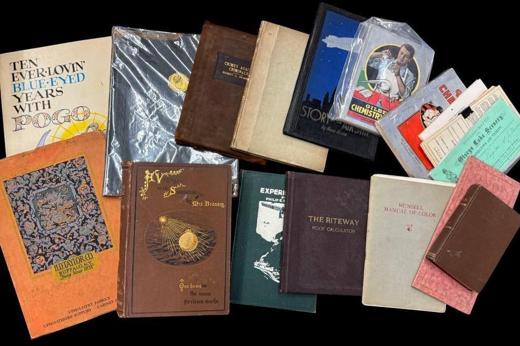 Gilbert Chemistry Books, The Story of the Airship etc. (1 of 8)