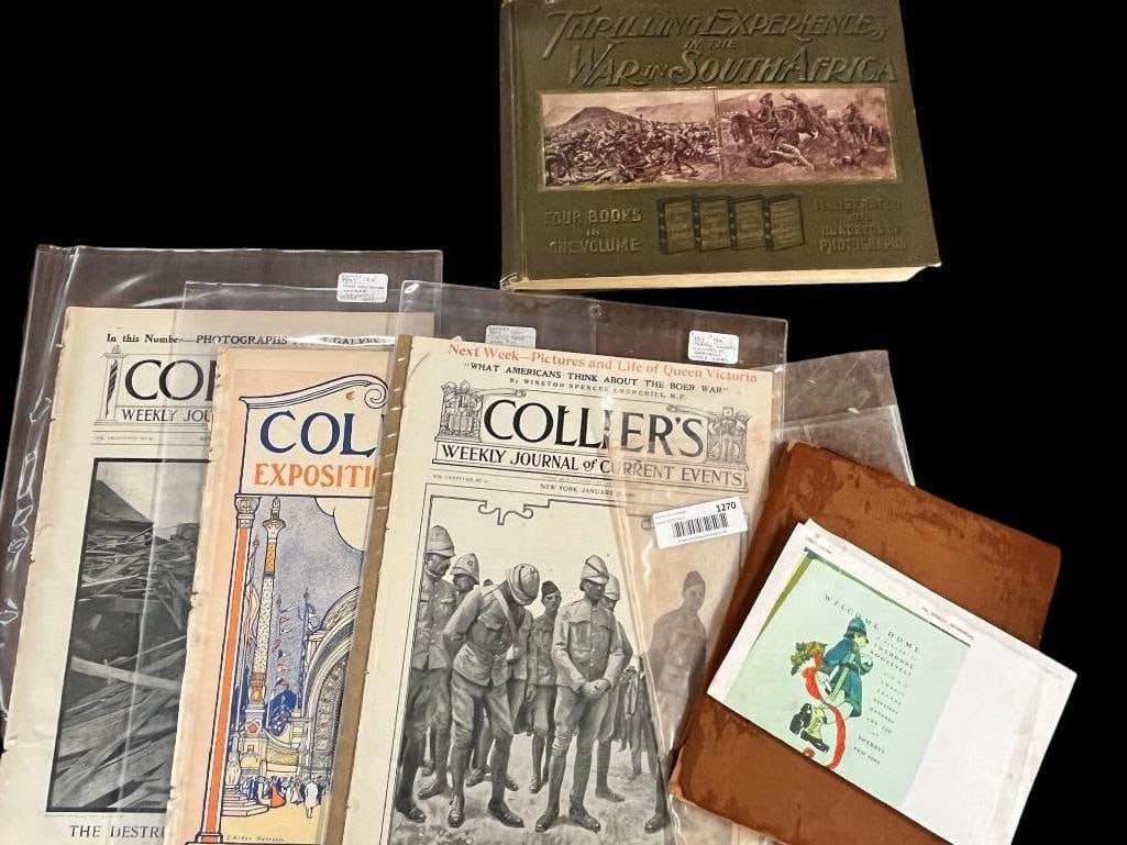 Theodore Roosevelt Welcome Home Dinner Book etc. (1 of 10)