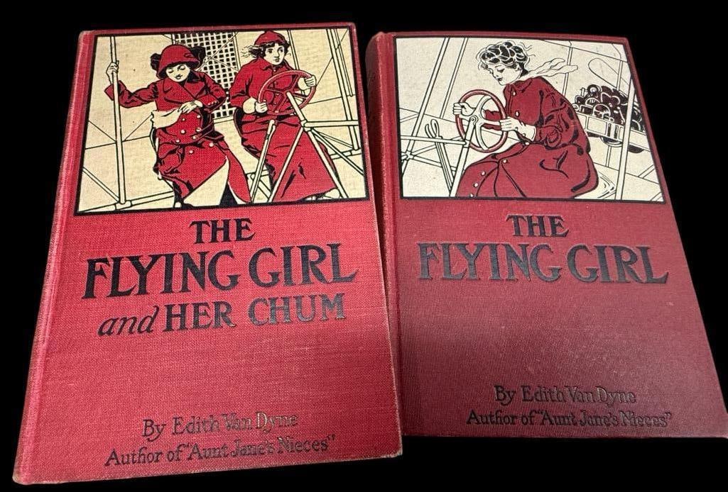 Edith Van Dyne The Flying Girl and Her Chum: Edith Van Dyne (L. Frank Baum) The Flying Girl with The Flying Girl and Her Chum. 2 books.