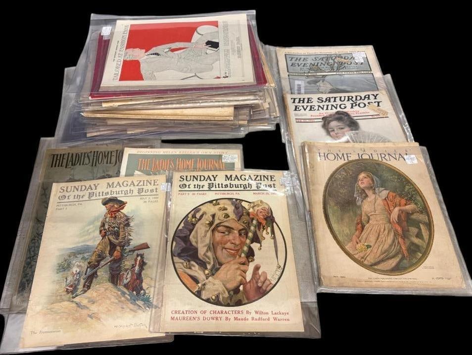 Early 1900's Saturday Evening Post and Ladies Home Journal (1 of 9)