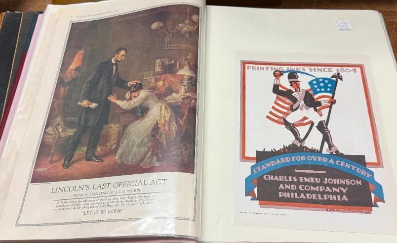 Collier's Weekly Vol. 1 1920 and Political Ads, Illustrations etc.: Collier's Weekly Vol. 1 1920 and portfolio of Political Ads, Illustrations etc.