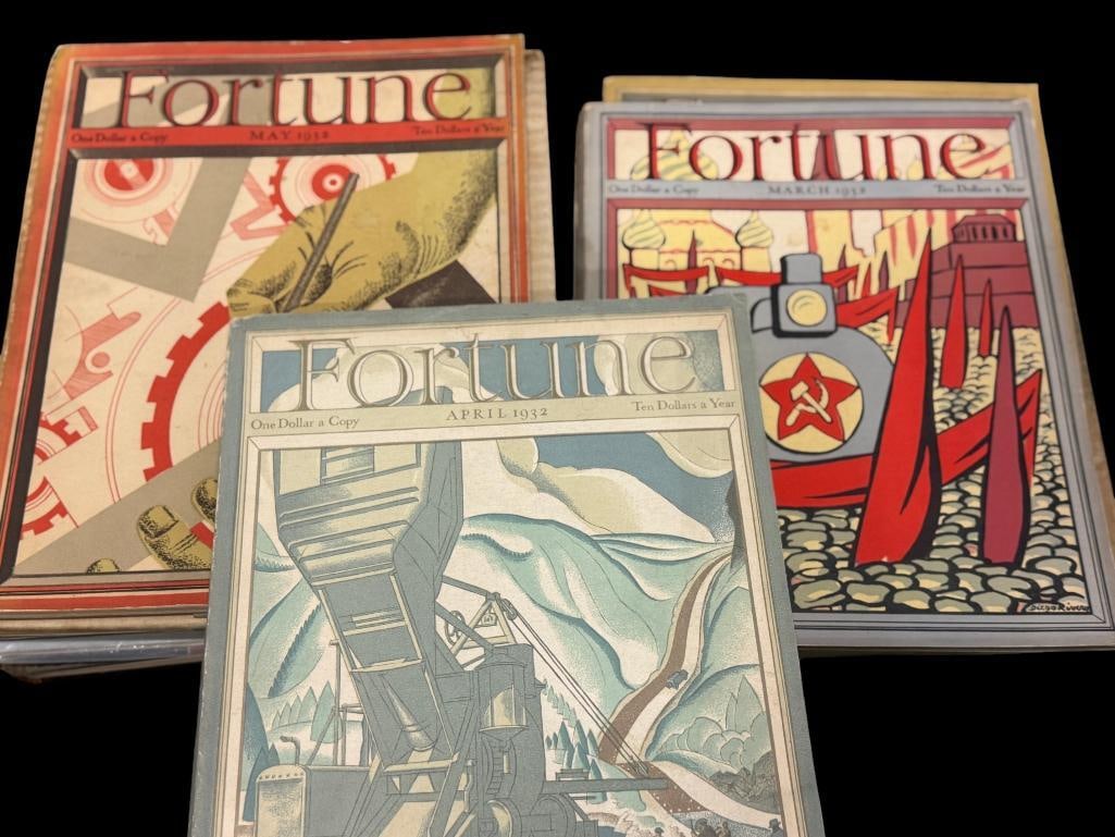 1932 Fortune Magazine issues (1 of 6)
