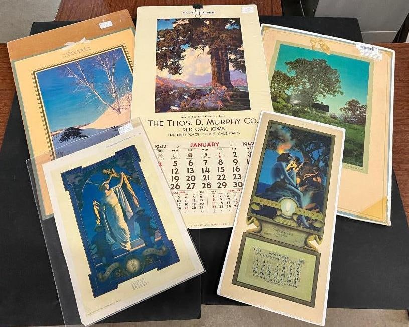 Maxfield Parrish prints, calendars etc. (1 of 18)