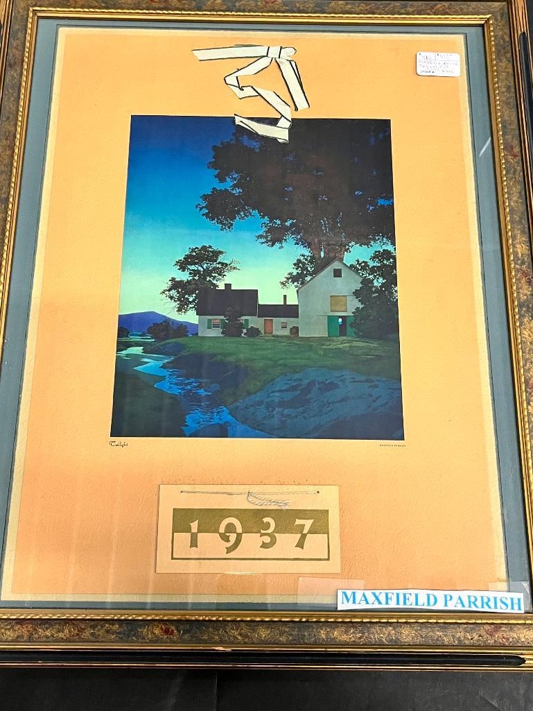 4 Maxfield Parrish prints - 8