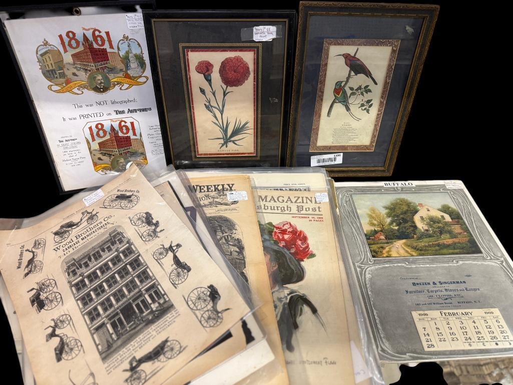 Peoples Home Journal, Youth's Companion magazine etc.: Peoples Home Journal, Youth's Companion, Good Literature magazines, prints and more.