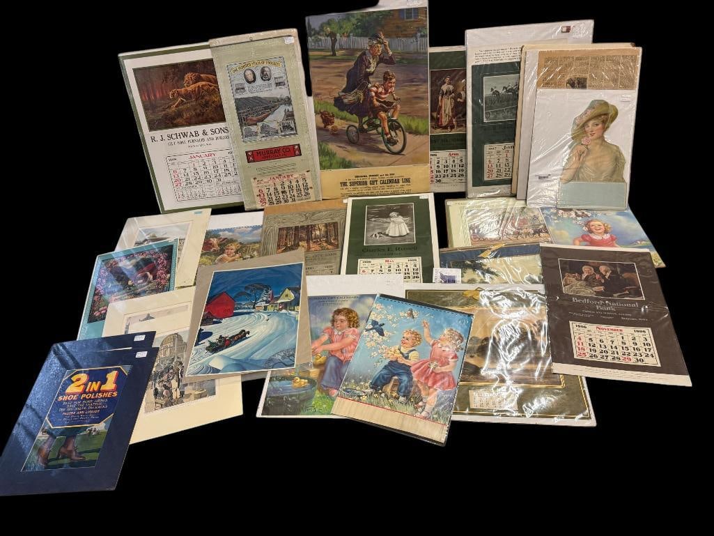 Advertising prints, calendars and more (1 of 4)