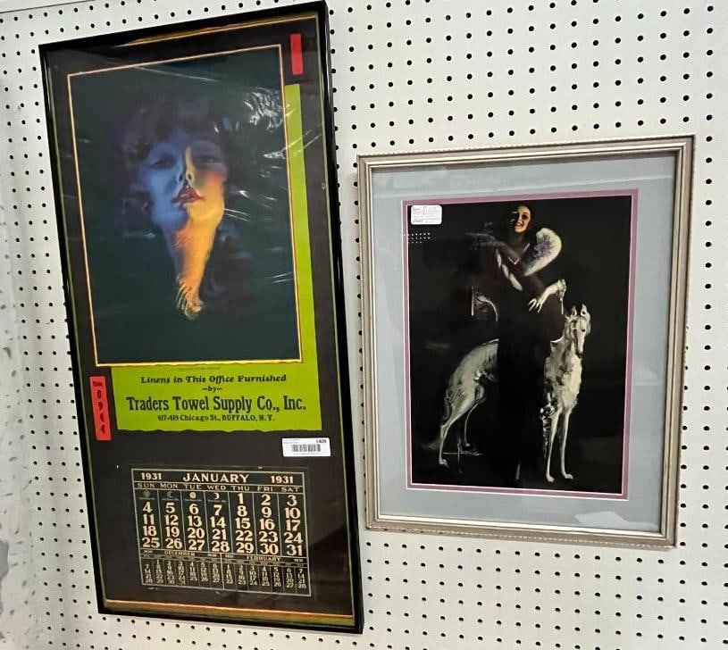 1931 Traders Towel Supply Co. Buffalo NY calendar (1 of 7)