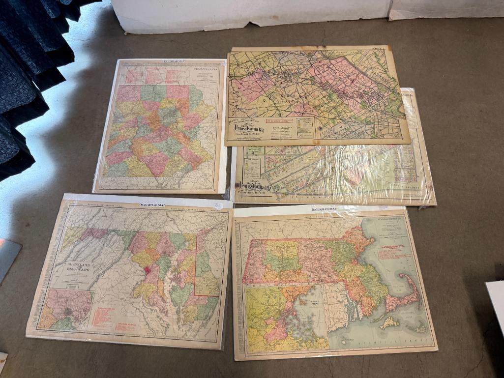 42 Railroad Maps - 7