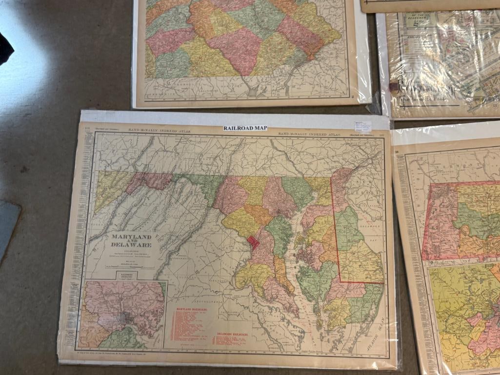 42 Railroad Maps - 8