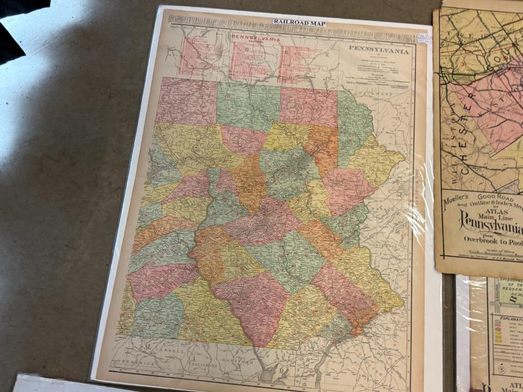 42 Railroad Maps - 9