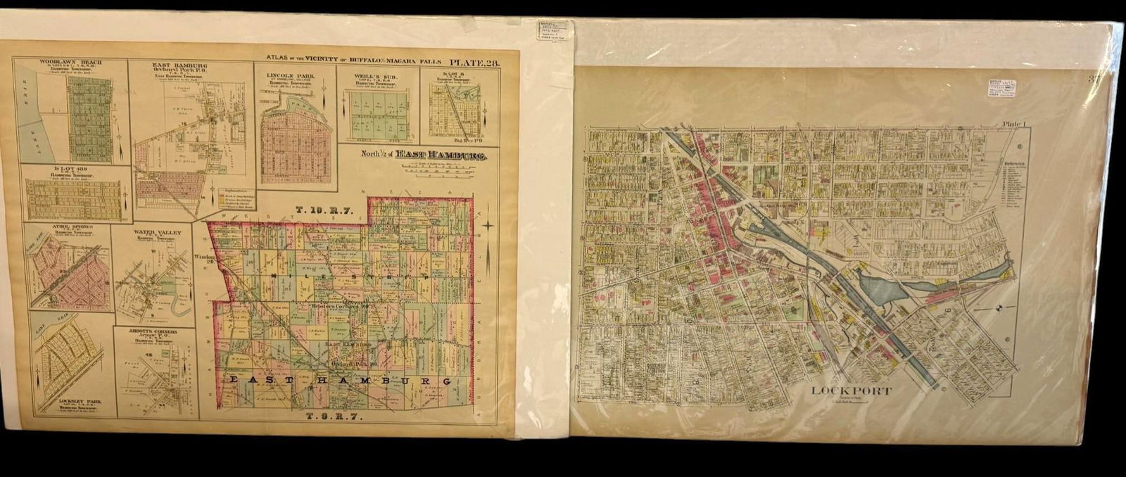 Maps of Western NY Towns, villages etc.: Maps of Western NY Towns, villages etc. Approx. 33 pieces.