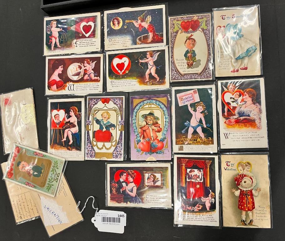 Group of Mechanical and other Postcards (1 of 7)