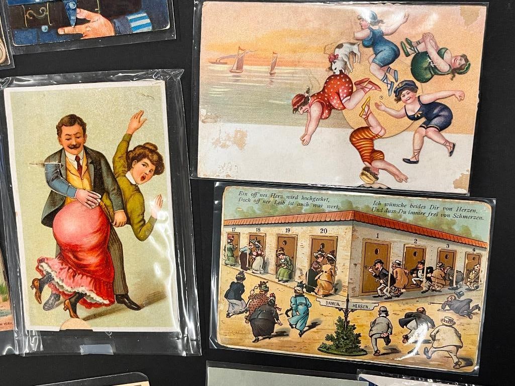 19 Mechanical Postcards - 6