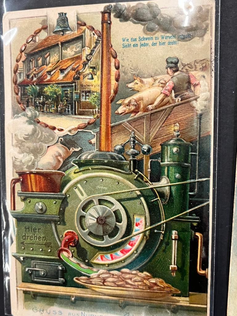 10 Mechanical Postcards - 3