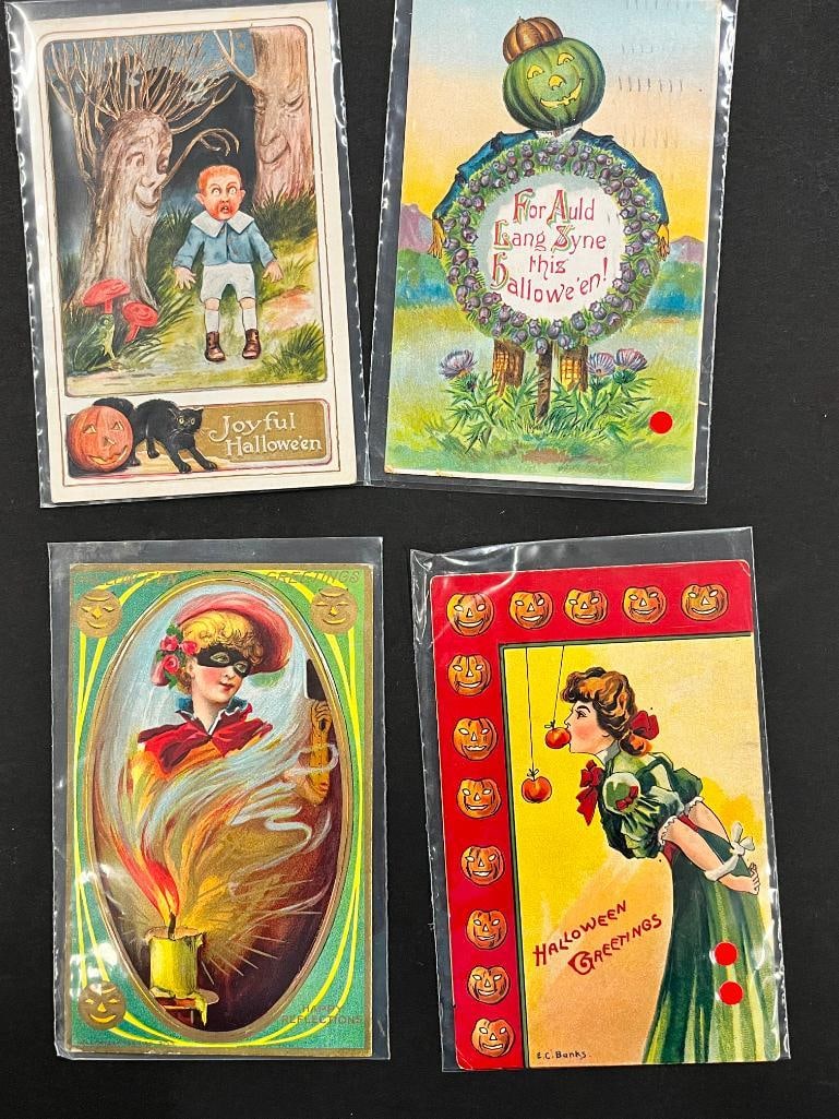 16 Halloween postcards - 2