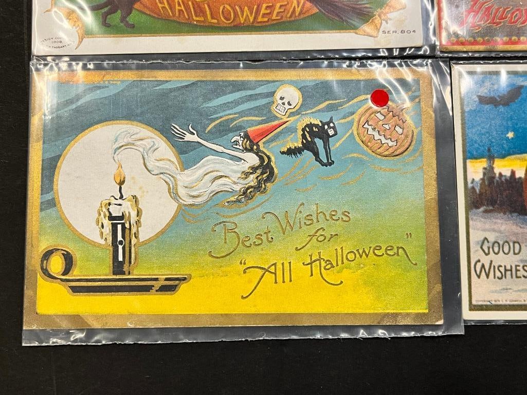 16 Halloween postcards - 4