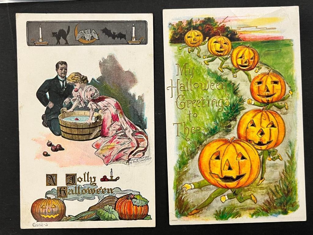 16 Halloween postcards - 7