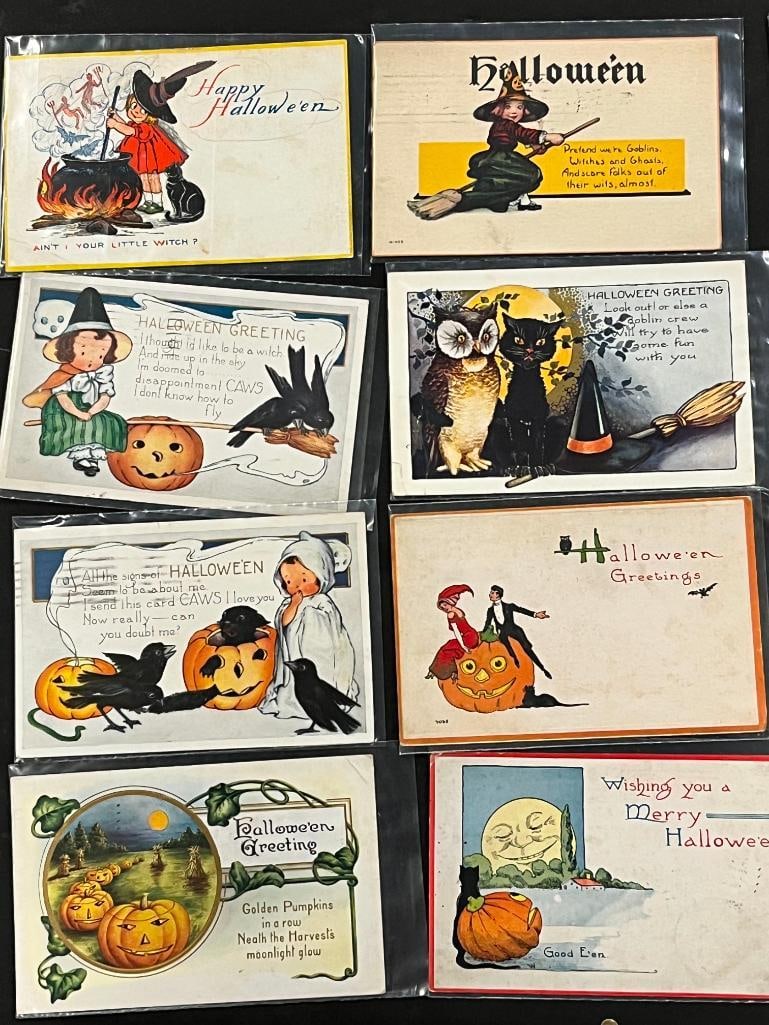 17 Halloween postcards - 5