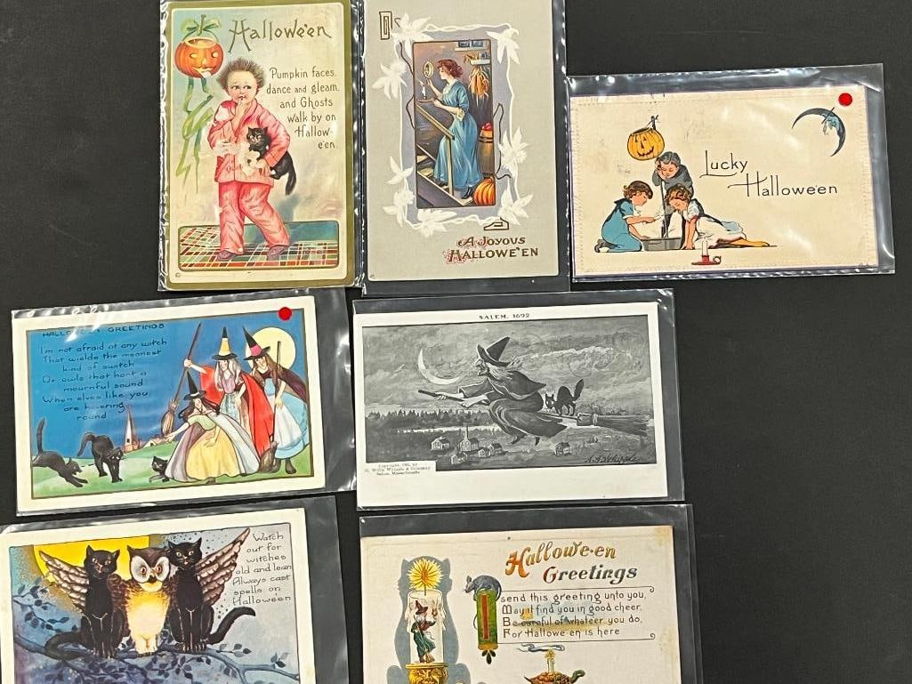 17 Halloween postcards - 6