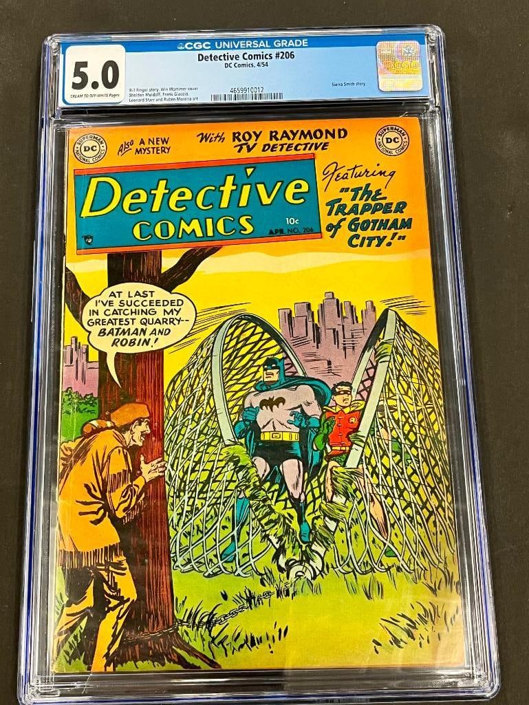 Detective Comics #206 CGC Graded 5.0 (1 of 4)